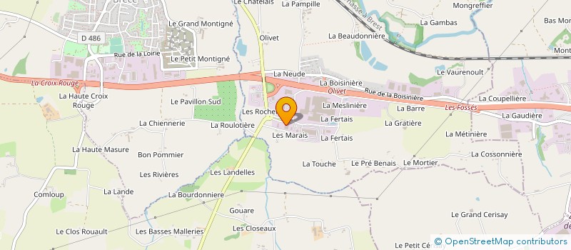 localisation de l'entreprise BRIDOR à PARIS