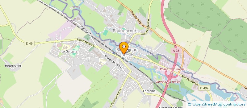localisation de l'entreprise BRIDOUX à BLANGY-SUR-BRESLE