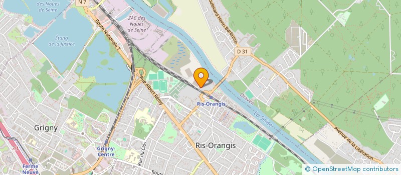 localisation de l'entreprise BRIDOUX DEMENAGEMENT  RIS-ORANGIS