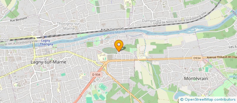 localisation de l'entreprise BRIDRON CONSEILS & EXPERTISE  LAGNY-SUR-MARNE