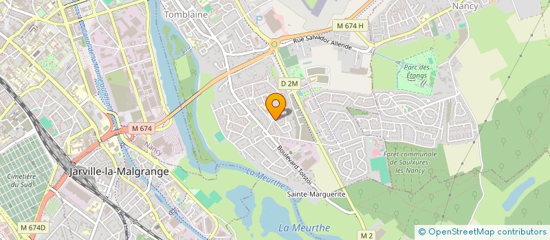 localisation de l'entreprise BRIDROUX  TOMBLAINE