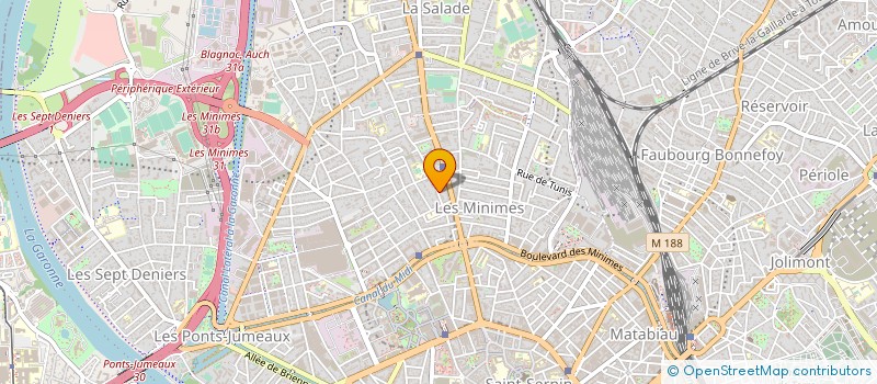 localisation de l'entreprise BRIDWAY à TOULOUSE
