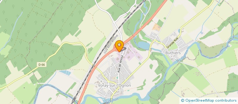 localisation de l'entreprise BRIE  VORAY-SUR-L'OGNON