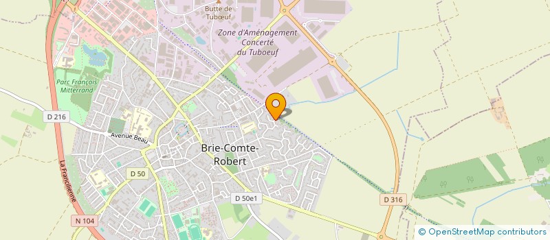 localisation de l'entreprise BRIE BIOGAZ à BRIE COMTE ROBERT