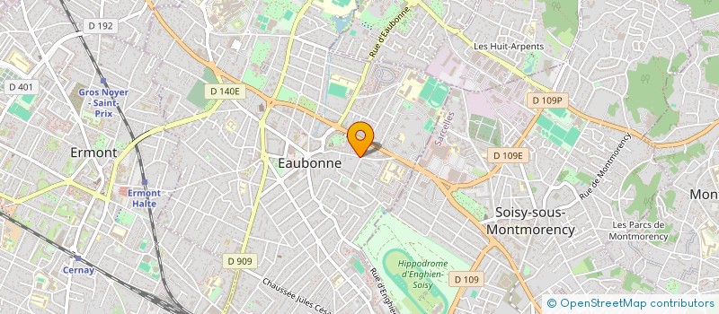 localisation de l'entreprise BRIE CHAUFFE à EAUBONNE