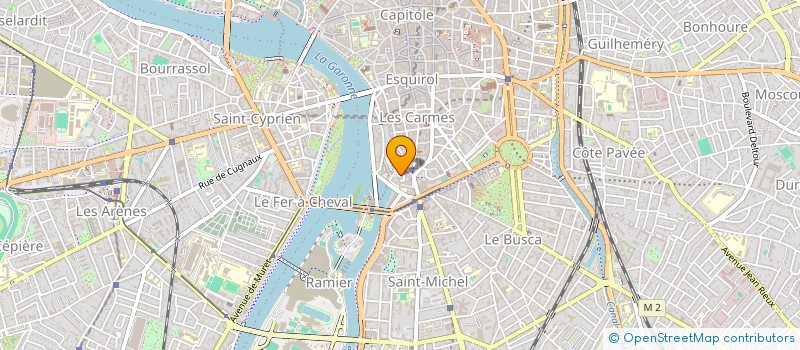 localisation de l'entreprise BRIE ET LANGUEDOC  TOULOUSE