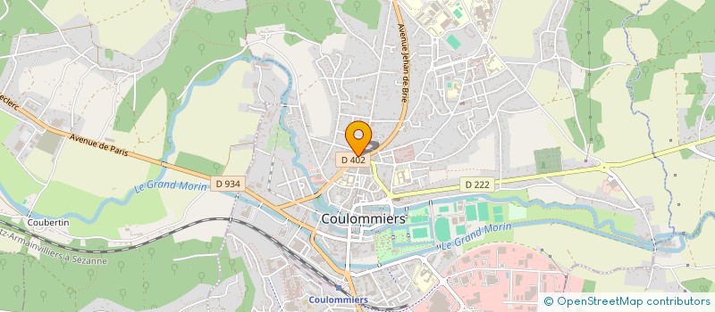 localisation de l'entreprise BRIE FINANCE CONSEIL à COULOMMIERS