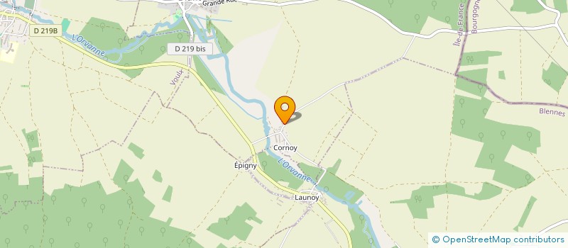 localisation de l'entreprise BRIE FRIGORIFIQUE TRANSPORT  VOULX