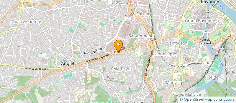 localisation de l'entreprise BRIE LOCATION à BAYONNE