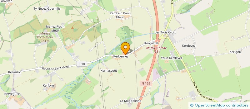 localisation de l'entreprise BRIEC 2000  BRIEC