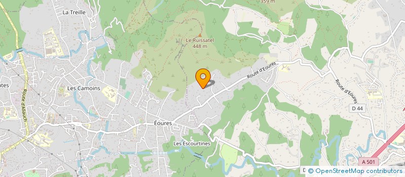 localisation de l'entreprise BRIEFONLINE.NET à AUBAGNE