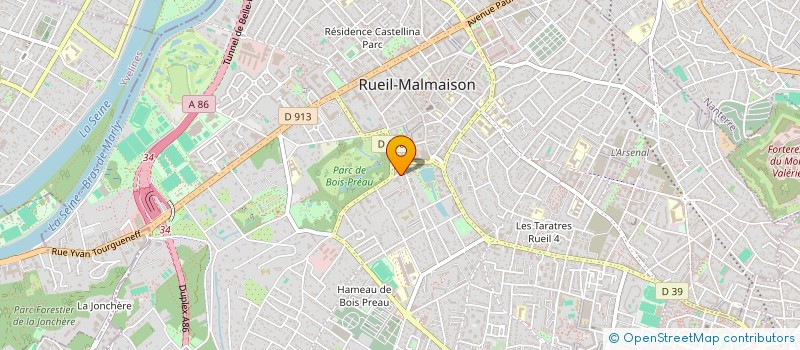 localisation de l'entreprise BRIEMMAR à RUEIL-MALMAISON