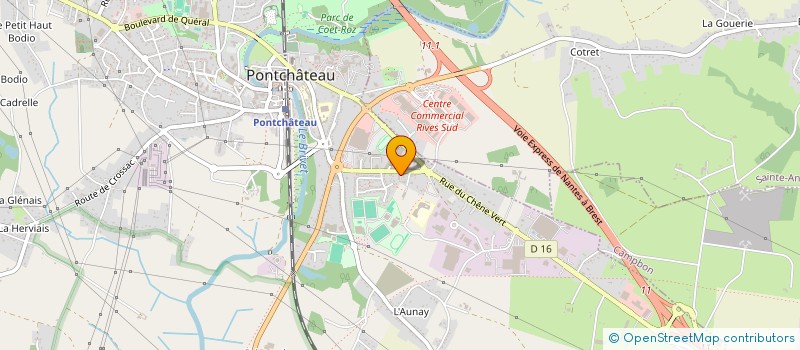 localisation de l'entreprise BRIERE DISTRIBUTION à PONTCHATEAU