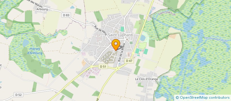 localisation de l'entreprise BRIEREMER  SAINT-LYPHARD