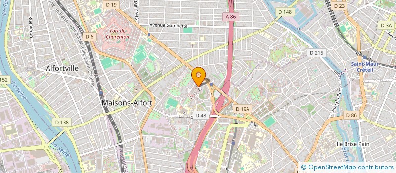 localisation de l'entreprise BRIESTH à MAISONS-ALFORT