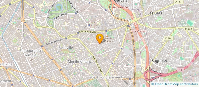 localisation de l'entreprise BRIET INVEST  PARIS