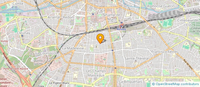 localisation de l'entreprise BRIEUC & FILS à RENNES