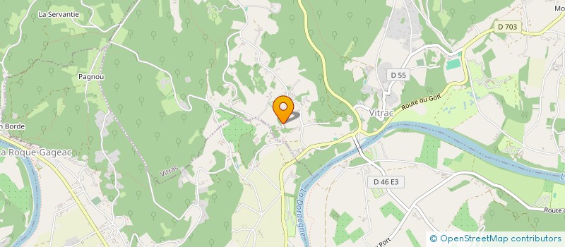 localisation de l'entreprise BRIEZ à VITRAC