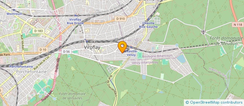 localisation de l'entreprise BRIG  VIROFLAY