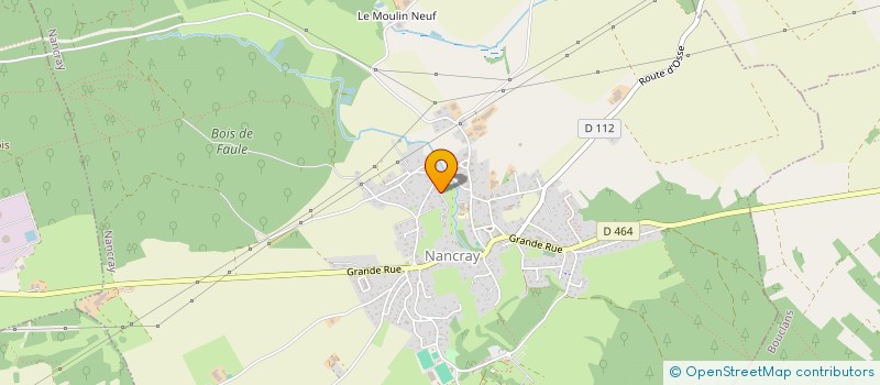 localisation de l'entreprise BRIG'VI  NANCRAY