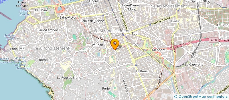localisation de l'entreprise BRIGADE à MARSEILLE