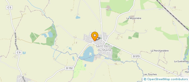 localisation de l'entreprise BRIGADE D'UTILITE LUDIQUE  MESLAY-DU-MAINE