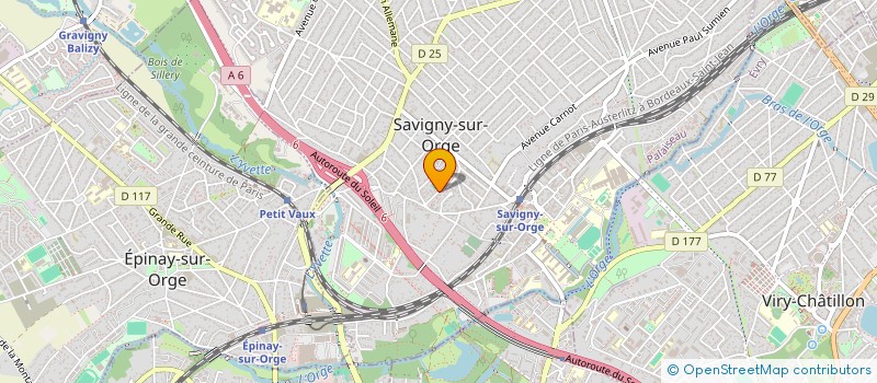 localisation de l'entreprise BRIGADE DE PROTECTION ET DE SECURITE à SAVIGNY-SUR-ORGE