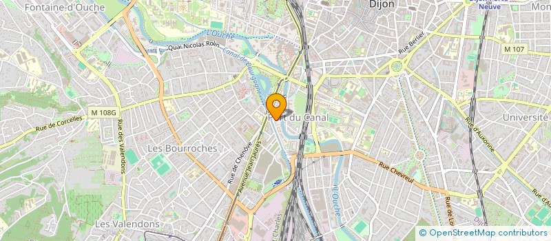 localisation de l'entreprise BRIGADE INTERVEN. RAPIDE SECURITE PRIVEE à DIJON