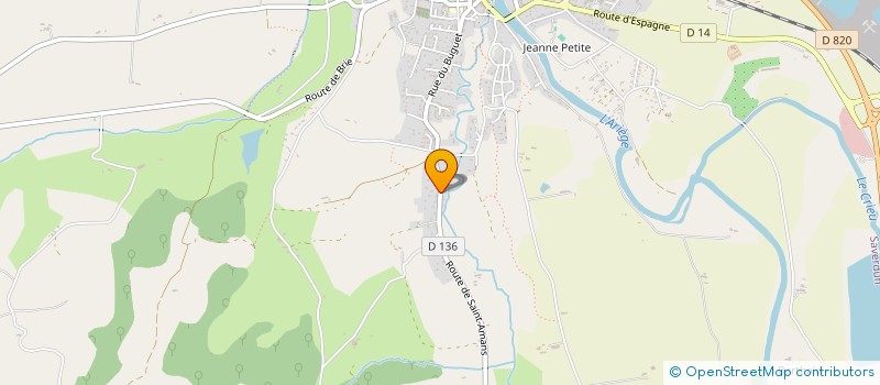 localisation de l'entreprise BRIGADE K9 RESCUE à SAVERDUN