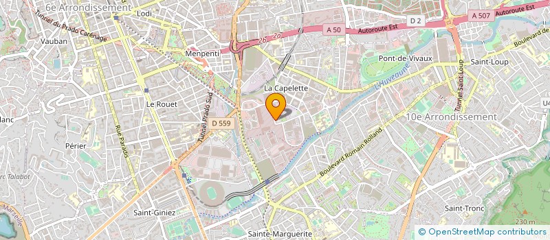 localisation de l'entreprise BRIGADE PROTECT CYNOPHILE INTERVENTION à MARSEILLE