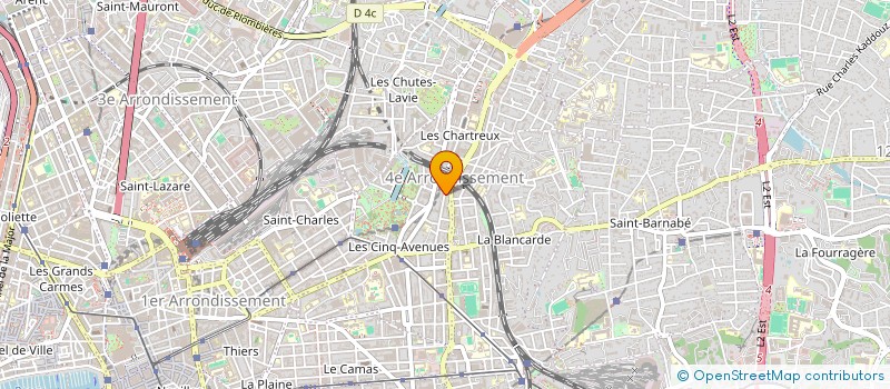 localisation de l'entreprise BRIGADE ROLL STUDIO  MARSEILLE