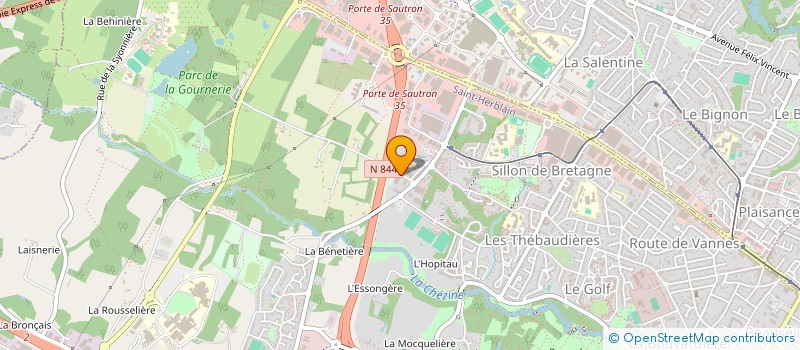 localisation de l'entreprise BRIGADE WIN NANTES à SAINT-HERBLAIN