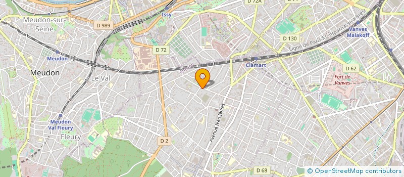 localisation de l'entreprise BRIGADOON  CLAMART