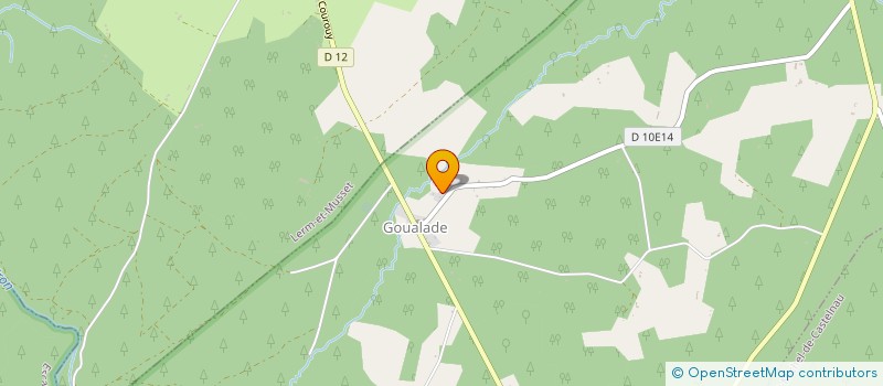 localisation de l'entreprise BRIGALHAS DE PIN  ESCAUDES