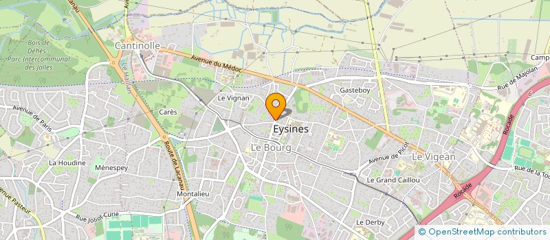 localisation de l'entreprise BRIGANTINOS  EYSINES