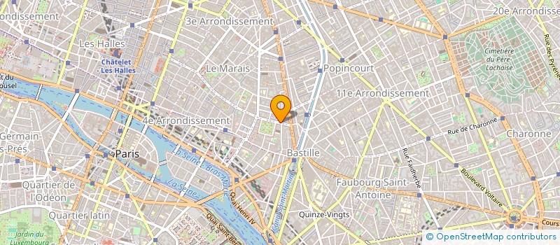 localisation de l'entreprise BRIGAT'  PARIS