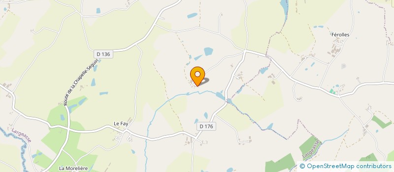 localisation de l'entreprise BRIGAZEL  LARGEASSE