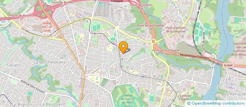 localisation de l'entreprise BRIGEEK à NANTES