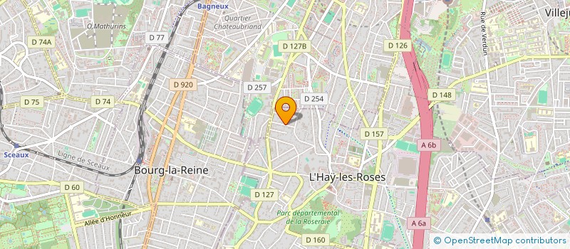 localisation de l'entreprise BRIGGS DU PARC  L'HAY-LES-ROSES