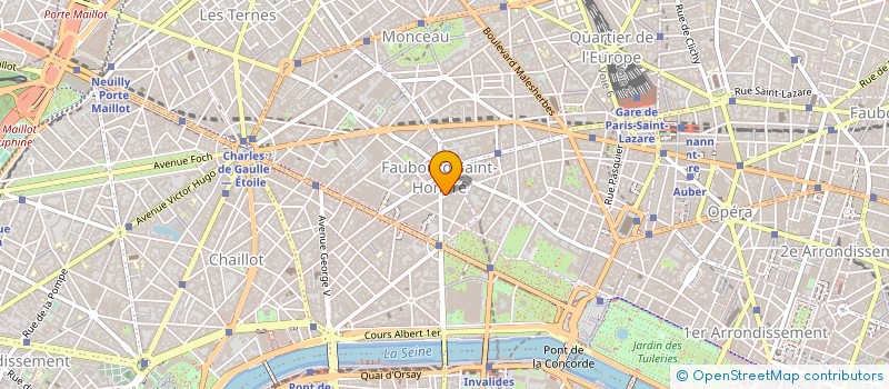 localisation de l'entreprise BRIGHT à PARIS
