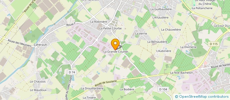 localisation de l'entreprise BRIGHT AND SMART à SAINT-JULIEN-DE-CONCELLES