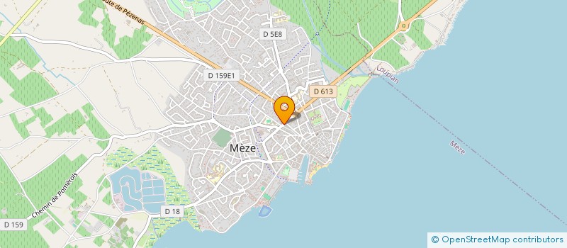localisation de l'entreprise BRIGHT NEW à MEZE