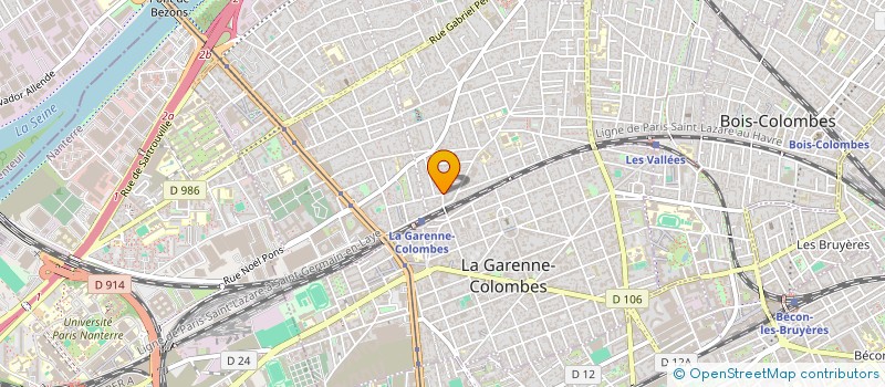 localisation de l'entreprise BRIGHT SERVICE à COLOMBES