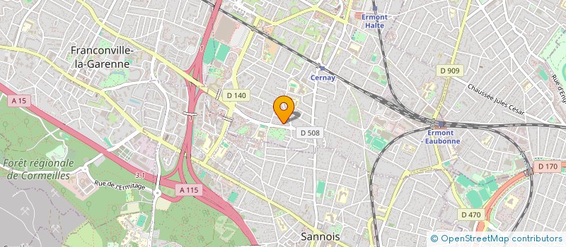 localisation de l'entreprise BRIGHTIX CONSULT  ERMONT