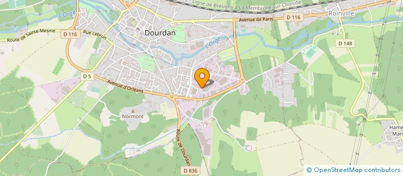 localisation de l'entreprise BRIGHTLOOP MECHANICS à DOURDAN