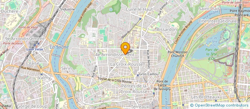 localisation de l'entreprise BRIGHTVISION  LYON