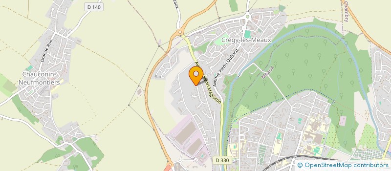 localisation de l'entreprise BRIGILIFT  CREGY-LES-MEAUX