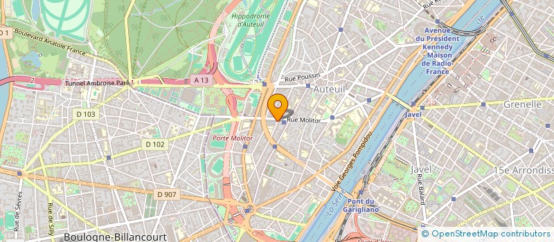 localisation de l'entreprise BRIGIT  PARIS