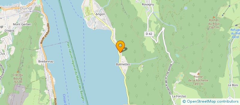 localisation de l'entreprise BRIGITTE CONSULTING  TALLOIRES-MONTMIN