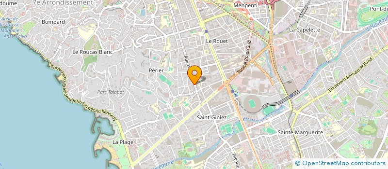 localisation de l'entreprise BRIGITTE ET JULIEN à MARSEILLE